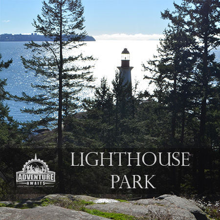 Light house park for our Top 5 Family Friendly Hikes in Greater Vancouver