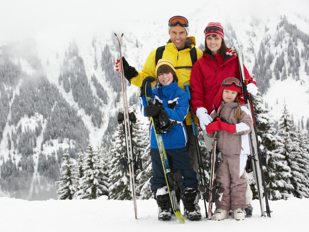 Stock Photo for the Best family ski resorts in BC