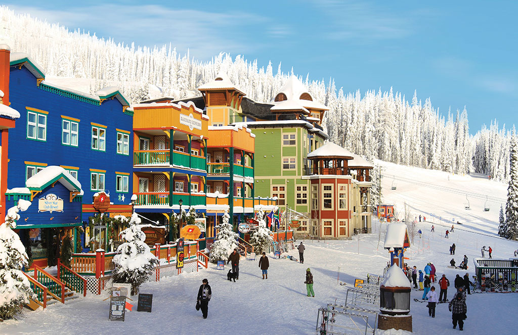 Silverstar, one of the best family ski resorts in BC 