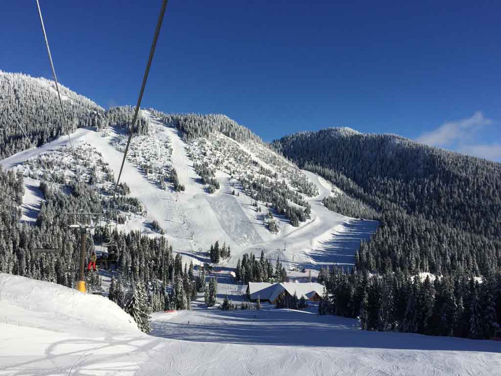 Cypress Mountain for our Vancouver spring ski passes list