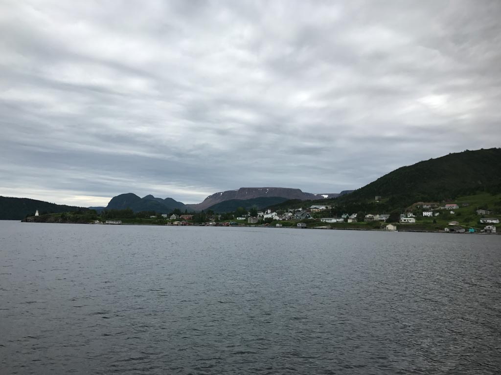 Bonne Bay as seen from the Gros Morne Boat Tours