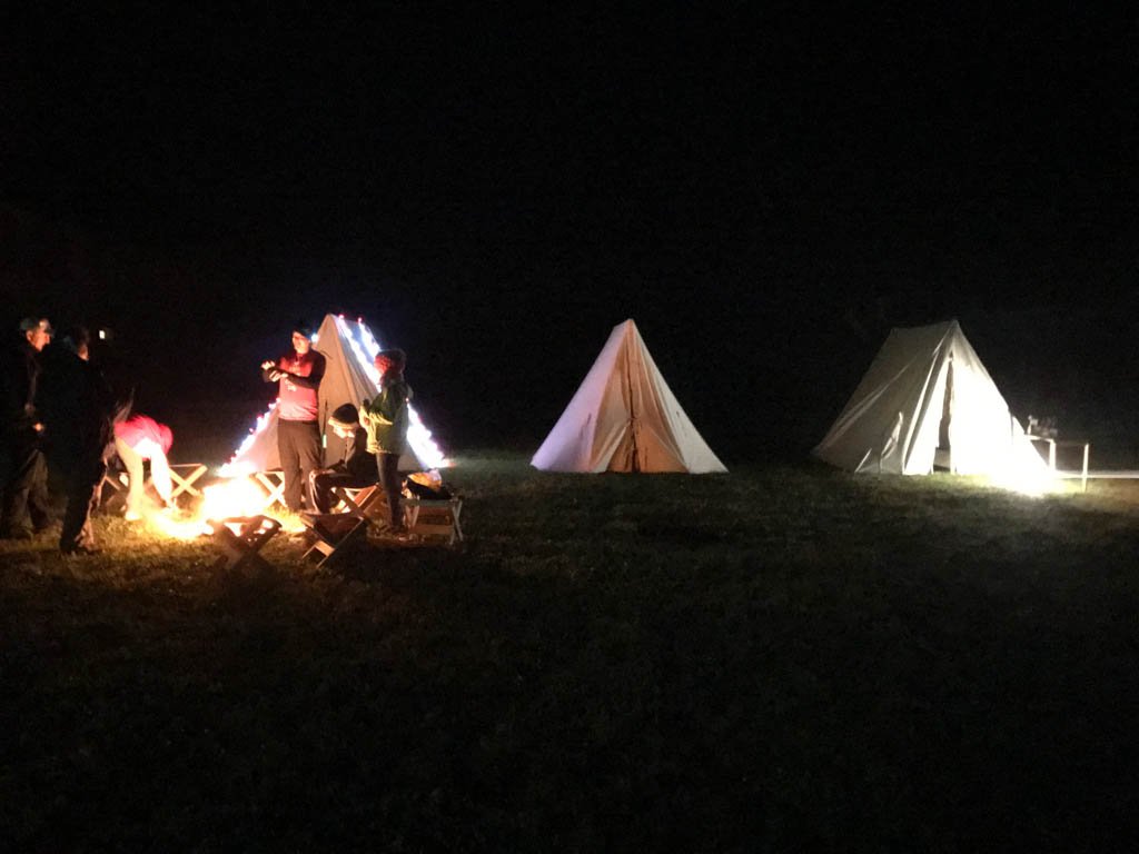 campfire-in-fortress-of-louisbourg